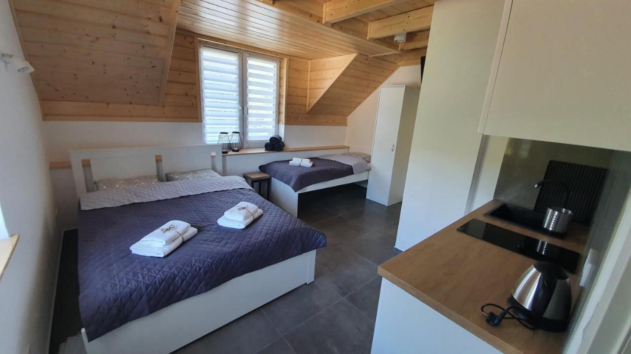 Dom Pod Groniem Hotel Rzyki Eksteriør billede